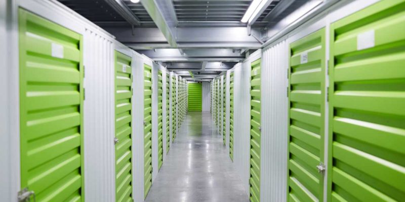 entreposer affaires avec une box de stockage
