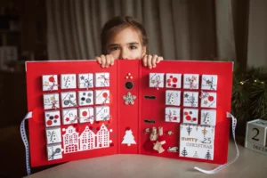 Calendrier de l’Avent fait-maison : 24 petites pochettes en tissu à coudre