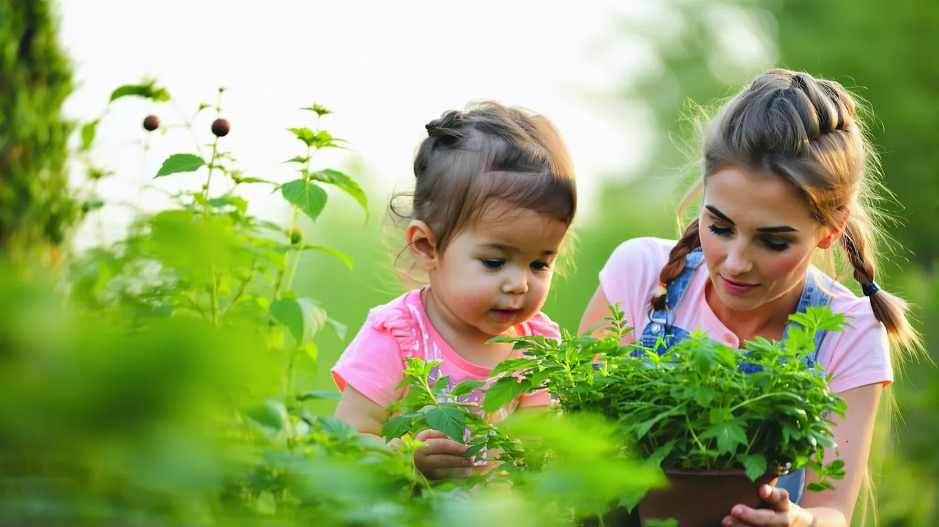 Élever ses enfants près des plantes : ce guide qui va changer votre vision