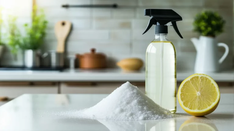 Nettoyants multi-surfaces naturels : bicarbonate et vinaigre blanc