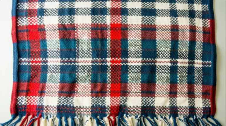 Plaid en grosses mailles sans aiguilles : la tendance du moment