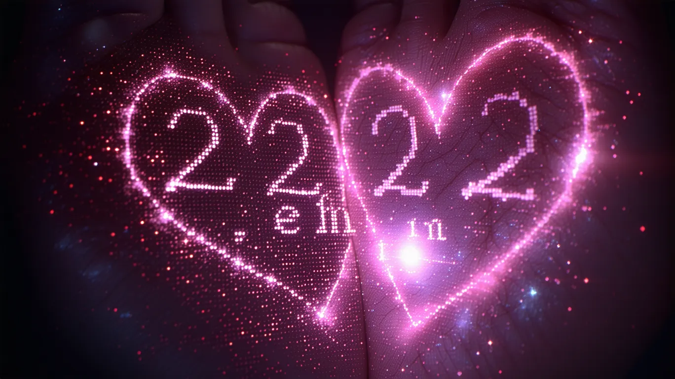 Que signifie voir 22h22 en amour ? Décryptage de ce message de l’univers