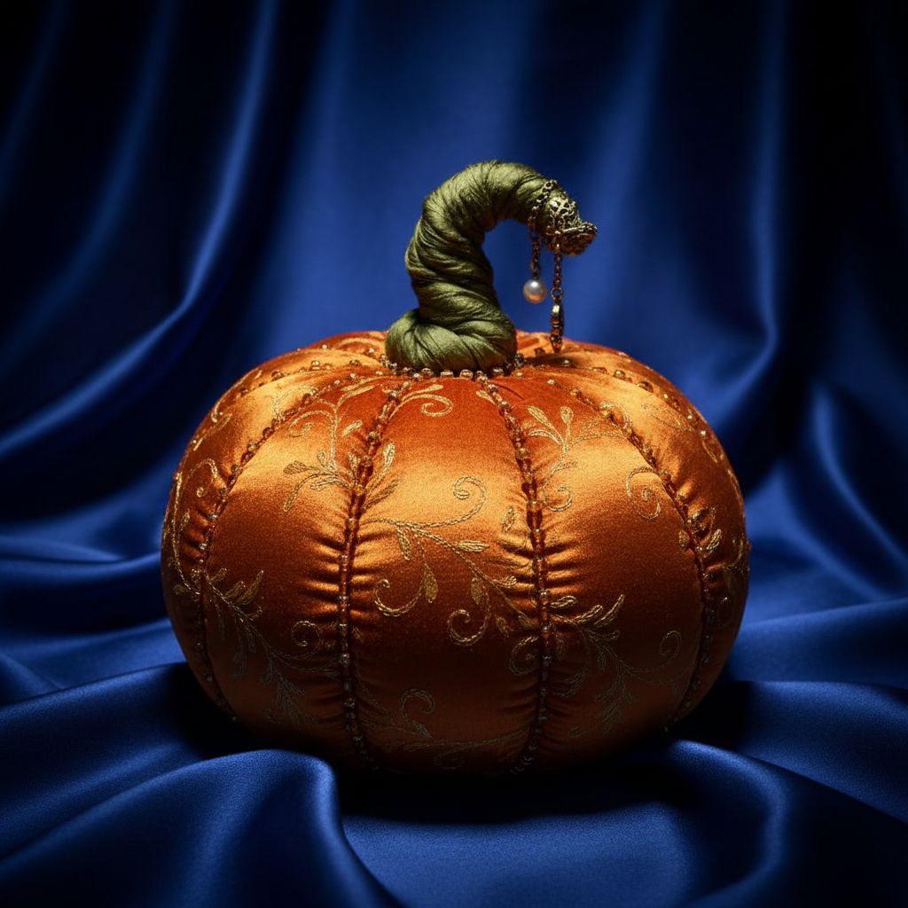 Couture Halloween: créez une magnifique citrouille en tissu facile