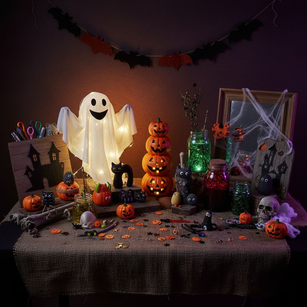 Décorations Halloween: 10 projets faciles et époustouflants pour débutants