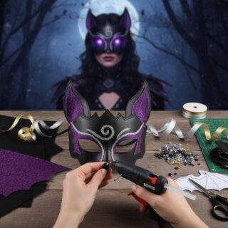 Masque chauve-souris : créez un modèle époustouflant facilement