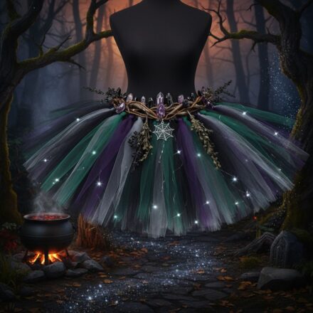 Créer une jupe tutu de sorcière: la méthode sans couture
