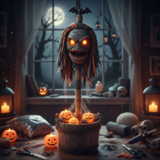 Fabriquer une serpillière Halloween: Méthode incroyable et économique
