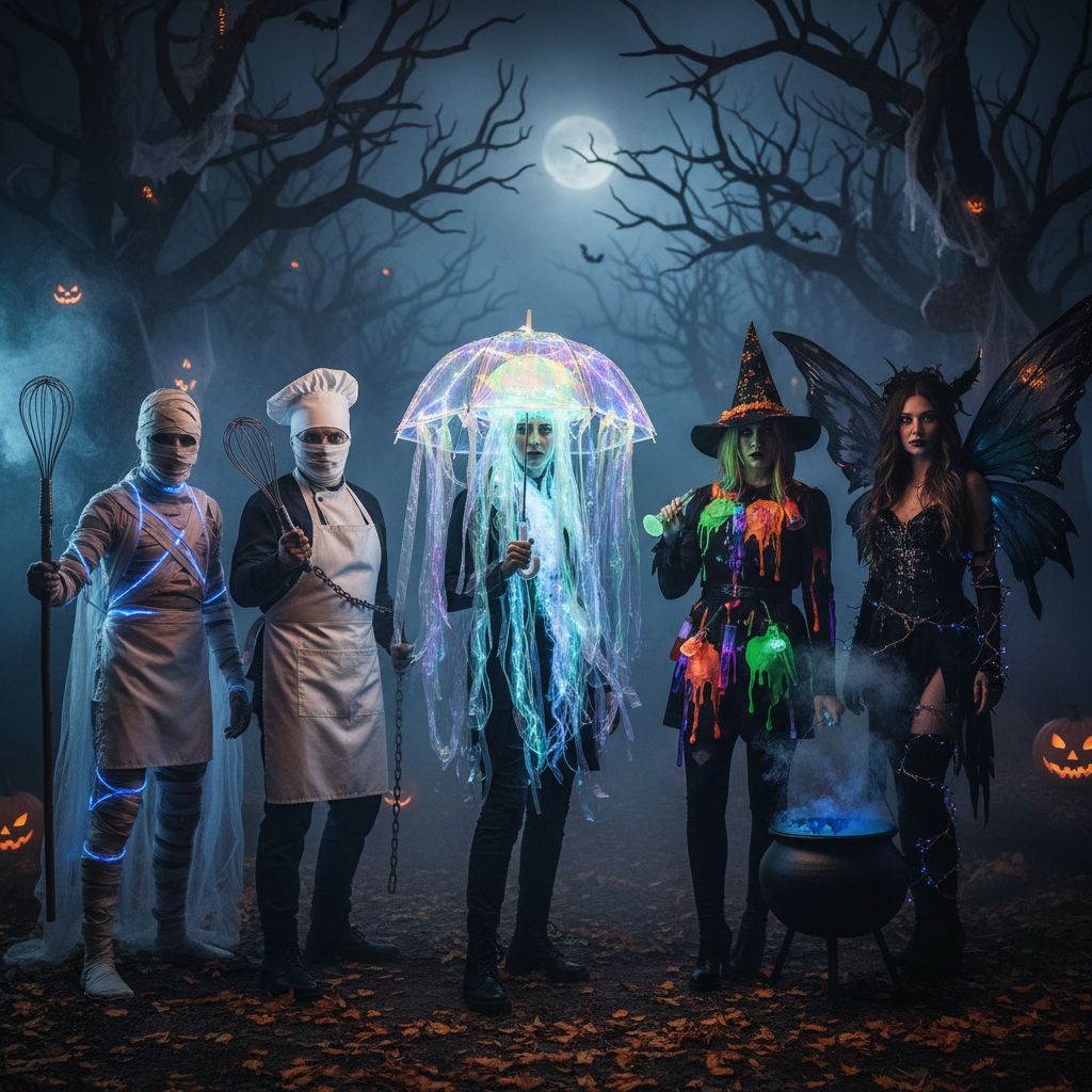 Déguisements Halloween: 5 Créations Express Spectaculaires